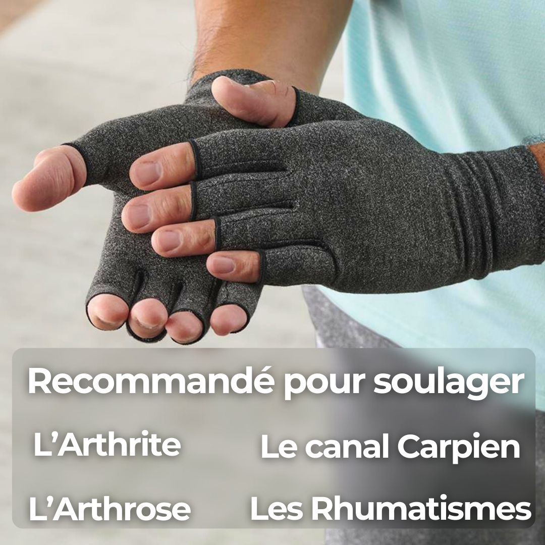 Gants de Compression Arthrite Gemini ™ - 60 %