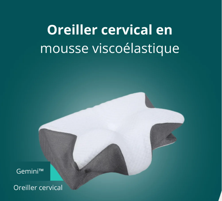 Coussin Ergonomique Cervical Gemini™